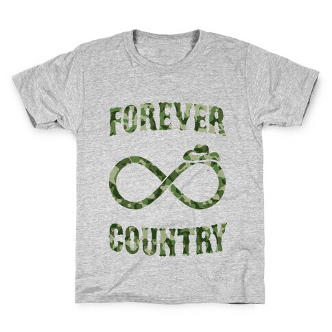 Forever Country (camo) Kids T-Shirt