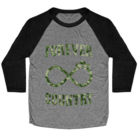 Forever Country (camo) Baseball Tee