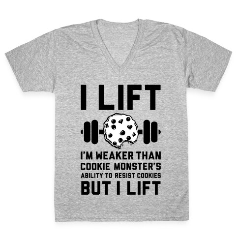 I Lift V-Neck Tee Shirt