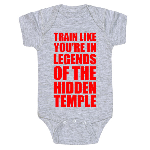 Train Like You're In Legends Of The Hidden Temple Baby One-Piece