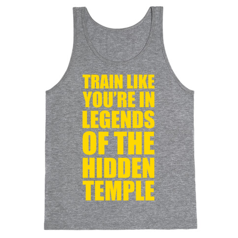 Train Like You're In Legends Of The Hidden Temple Tank Top