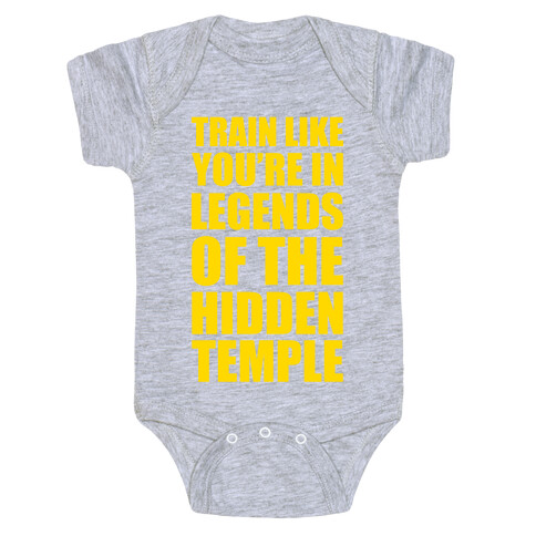 Train Like You're In Legends Of The Hidden Temple Baby One-Piece