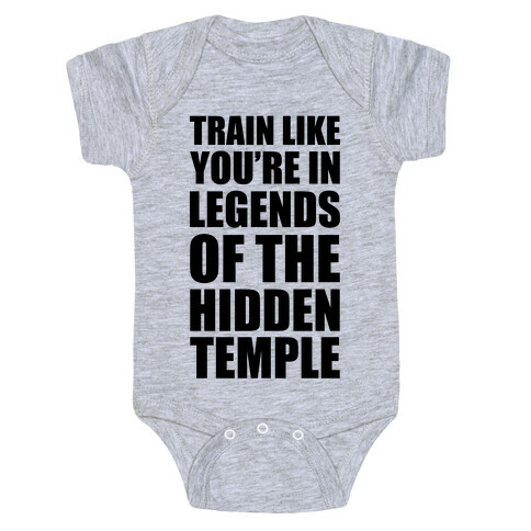 Train Like You're In Legends Of The Hidden Temple Baby One-Piece