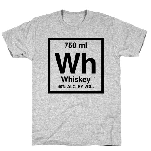 Whiskey Element (Periodic Alcohol) T-Shirt