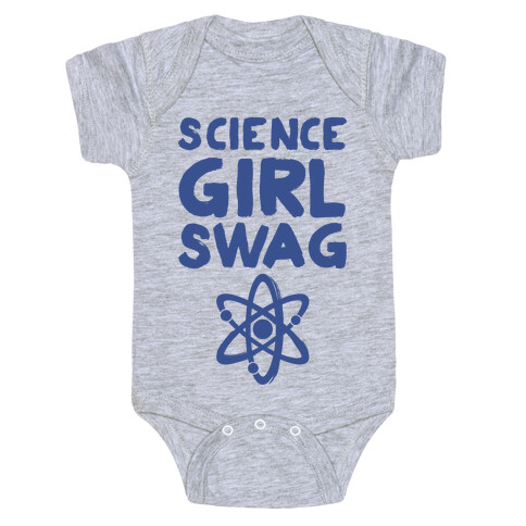 Science Girl Swag Baby One-Piece