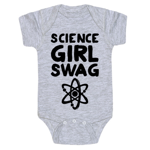 Science Girl Swag Baby One-Piece