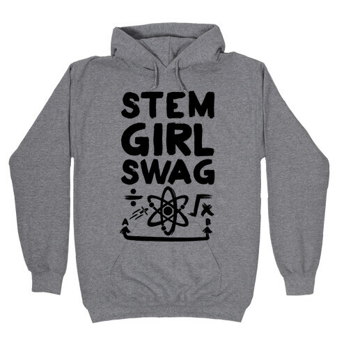 STEM Girl Swag Hooded Sweatshirt