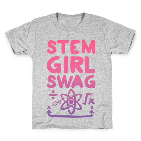 STEM Girl Swag Kids T-Shirt