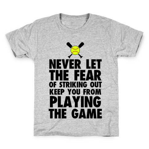 Don't Let it Keep You From Playing Kids T-Shirt