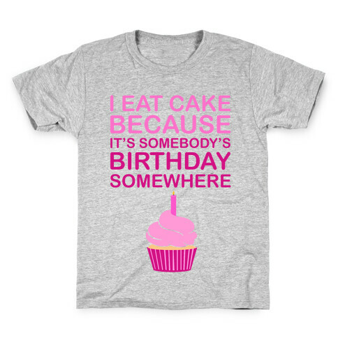 Birthday Cake Kids T-Shirt