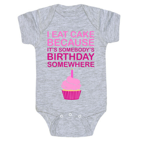 Birthday Cake Baby One-Piece