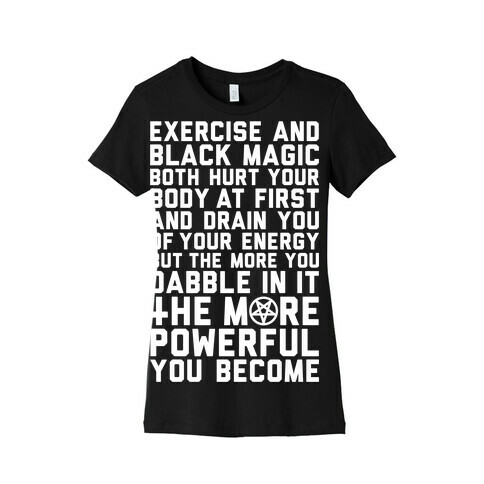 Black Magic Womens T-Shirt