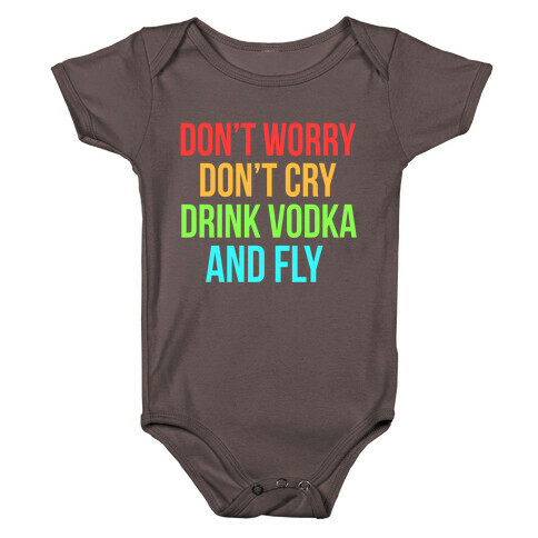 Drink Vodka and Fly Baby One-Piece