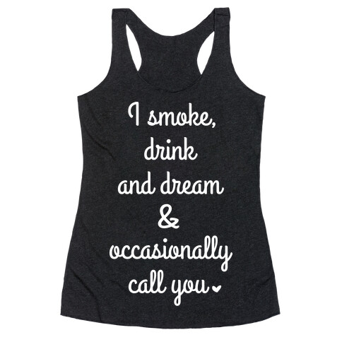 I Occasionally Call You Racerback Tank Top