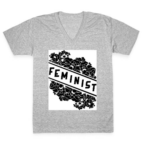 Feminist V-Neck Tee Shirt