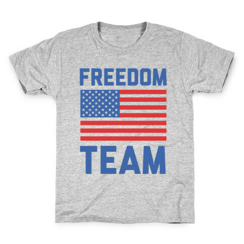 Freedom Team (cmyk) Kids T-Shirt