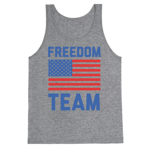 Freedom Team (cmyk) Tank Top