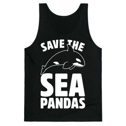 Save The Sea Pandas Tank Top