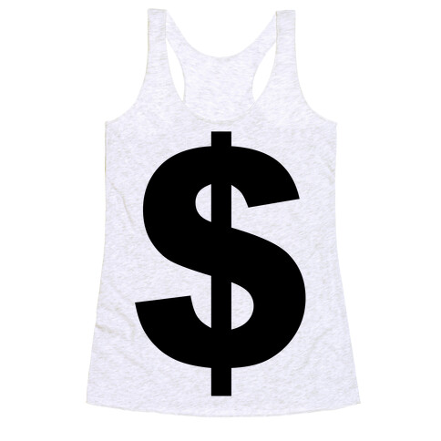 Money Racerback Tank Top