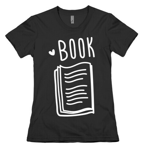 Book Buds 1 (White) Womens T-Shirt