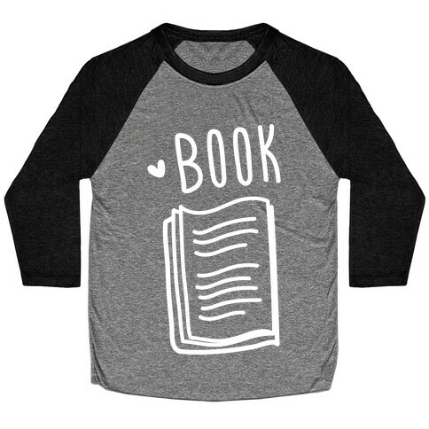 Book Buds 1 (White) Baseball Tee