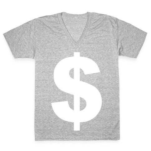Money V-Neck Tee Shirt