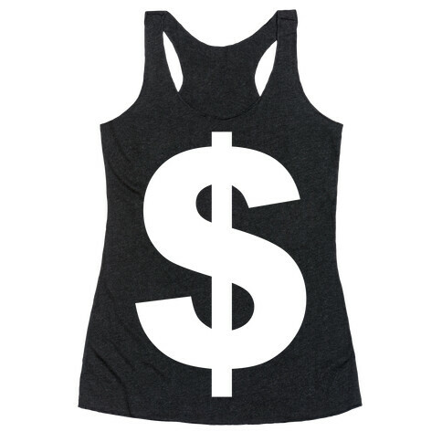 Money Racerback Tank Top