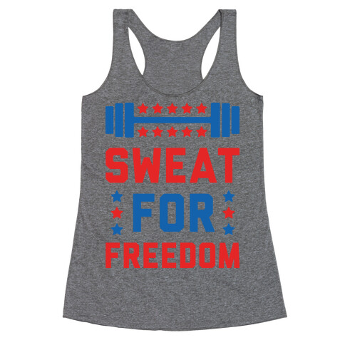 Sweat For Freedom Racerback Tank Top