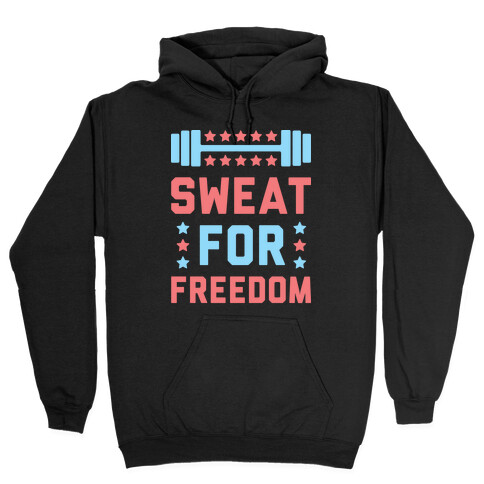 Sweat For Freedom (White) Hooded Sweatshirt
