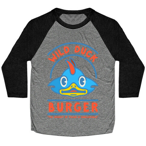 Wild Duck Burger Baseball Tee