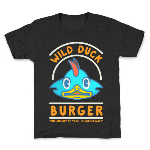 Wild Duck Burger Orange Kids T-Shirt