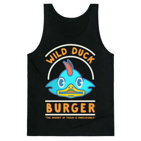 Wild Duck Burger Orange Tank Top