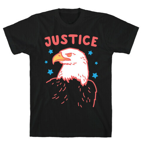 Liberty & Justice 2 (White) T-Shirt