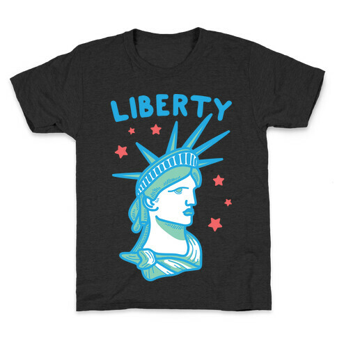 Liberty & Justice 1 (White) Kids T-Shirt