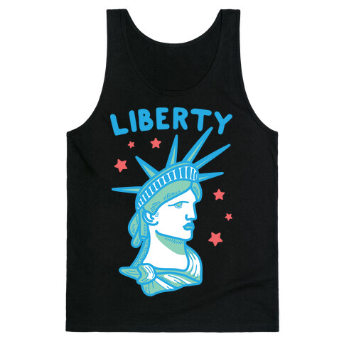 Liberty & Justice 1 (White) Tank Top