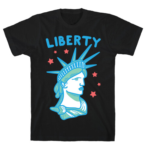 Liberty & Justice 1 (White) T-Shirt