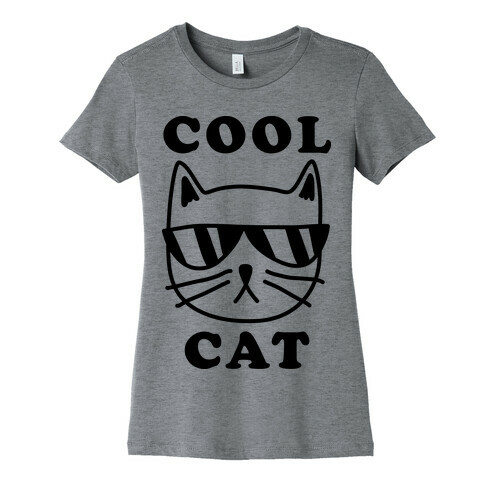 Cool Cat Womens T-Shirt