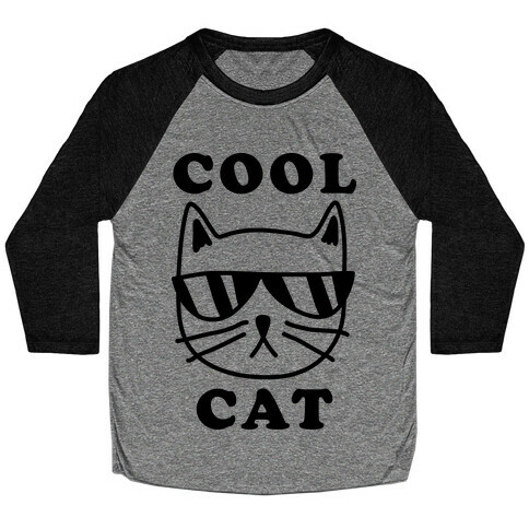 Cool Cat Baseball Tee