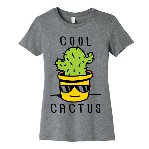 Cool Cactus Womens T-Shirt