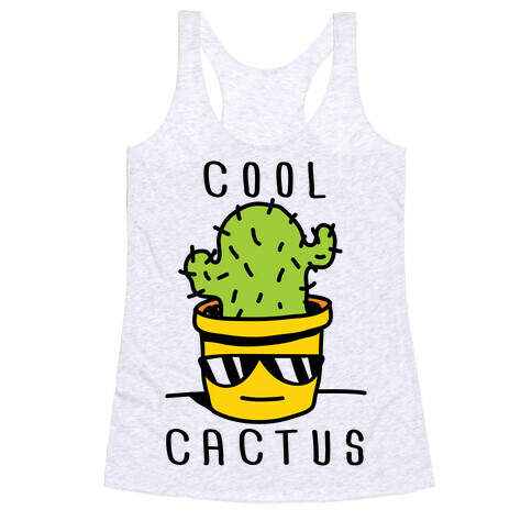 Cool Cactus Racerback Tank Top