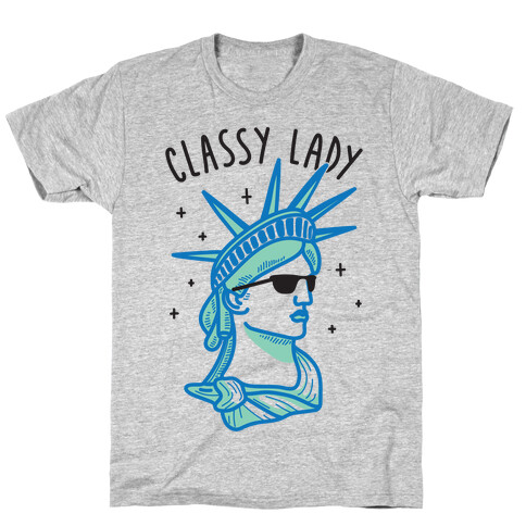 Classy Lady Liberty T-Shirt