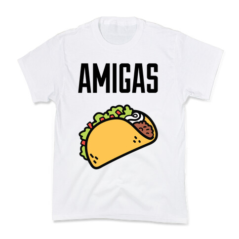 Best Amigas (Taco) Kids T-Shirt