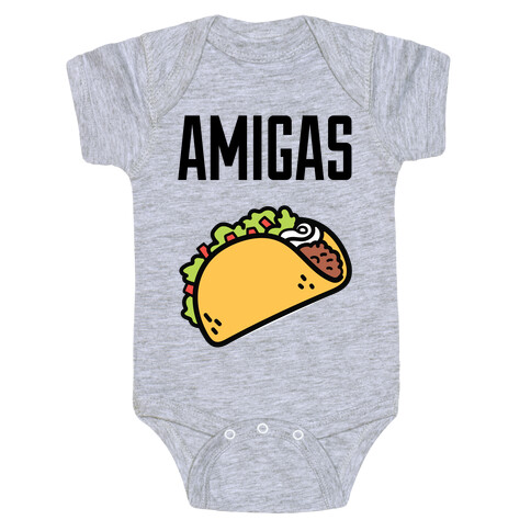 Best Amigas (Taco) Baby One-Piece