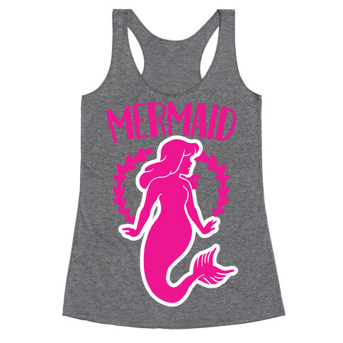 Mermaid Sisters (Pink) Racerback Tank Top