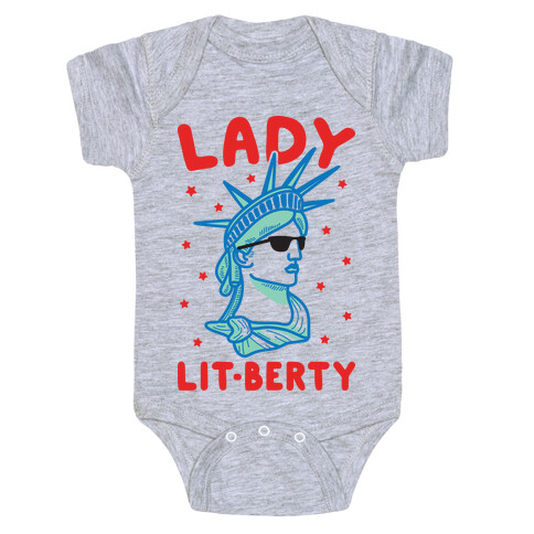 Lady Lit-berty Baby One-Piece
