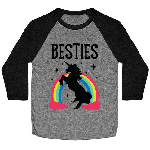 Magical Besties 2 (cmyk) Baseball Tee