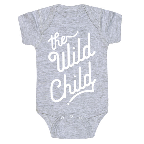 The Wild Child White Baby One-Piece