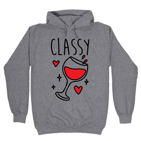 Classy Bitches 1 (cmyk) Hooded Sweatshirt