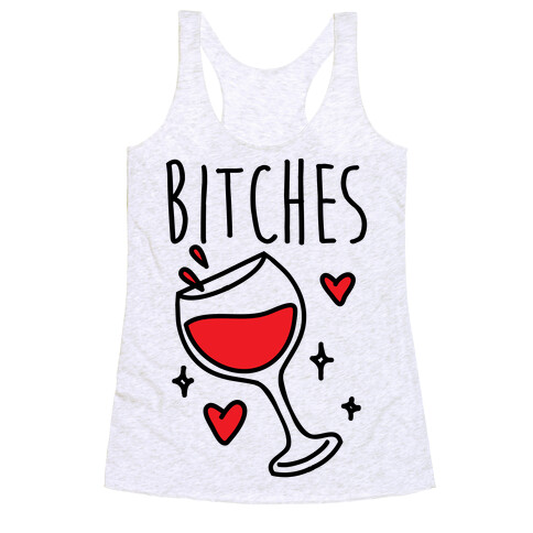 Classy Bitches 2 (cmyk) Racerback Tank Top