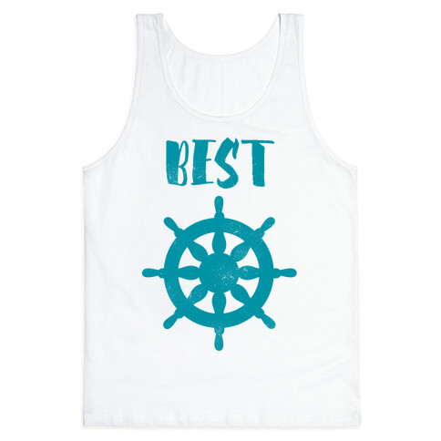 Best Mates Wheel (cmyk) Tank Top